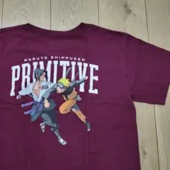 US古着 キッズTシャツ NARUTO疾風伝 PRIMITIVE ユースL