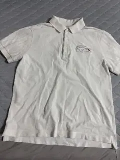 LACOSTE ラコステ　ポロシャツ　半袖　Tシャツ　デカワニ　BIGロゴ