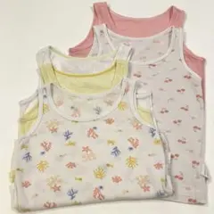 ユニクロ 90 コットンメッシュ エアリズム タンクトップ肌着5枚セット