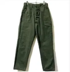 70s ベルギー軍　P1960 フィールドパンツ 後期タイプ　ヴィンテージ