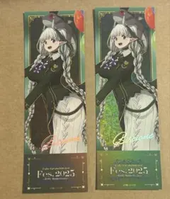 チケット風カード fgo ビショーネ fgoフェス チケット 缶バッジ