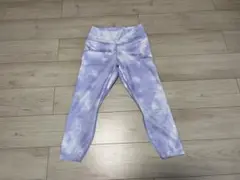 Nike DRI-FIT 紫のタイダイ ヨガパンツ S