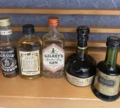 ウィスキーミニチュア5種