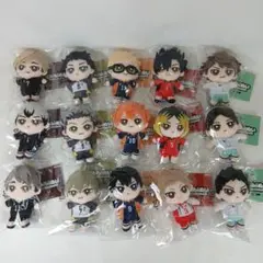 ハイキュー Chibiぬいおすわりマスコット ぬいぐるみ キーホルダー 15種