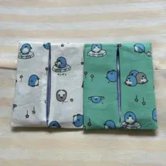 ポケットティッシュケース　普通サイズ　h10 ペンギン