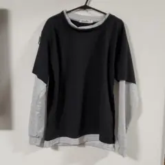重ね着風Tシャツ