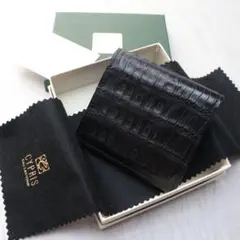 未使用品 キプリス CYPRIS クロコダイル カイマン 二つ折り財布 2つ折り 未使用品 キプリス CYPRIS クロコダイル カイマン 二つ折り財布