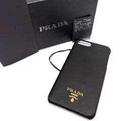 PRADA iPhone7/8 iPhoneSE手帳型ケース 黒 PRADA（iPhone SE ・ iPhoneケース）のフリマアイテム一覧