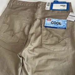 未使用 日本製 EDWIN 503 W34 ストレッチクロップドパンツ COOL