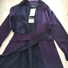 ポールカロングカーディガン