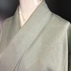 【着】8788s 着物 小紋 一つ紋 作家物 落款入り 抽象柄