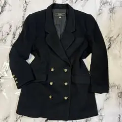 レリアン Leilian サイズ9 M カシミヤ混 長袖 コート