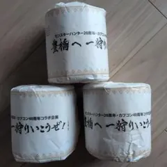 【非売品】豊橋へ一狩り行こうぜ！ CORELEX トイレットペーパー3個セット
