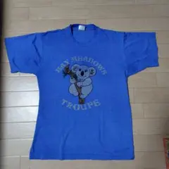 古着プリントTシャツ　アニマル　コアラ　シングル