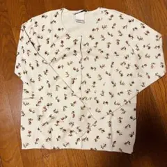 【ビンデージ美品】LAURA ASHLEY 綿ニットカーディガン値下げ