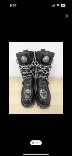 NEWROCKのブーツです。