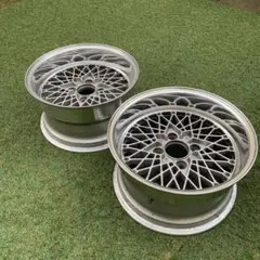 15インチ SSRメッシュ風ホイール 4本セット 8J +20 100/4H ☆SSR フォーミュラメッシュ風 15インチ 8J 4本セット アウト