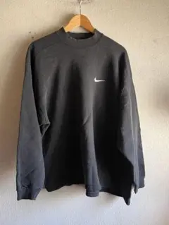 90s NIKE グッドレギュラー XXL スウェット　ブラック　アメリカ製　黒