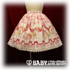 BABY,THE STARS アリスのリボン王国柄スカート