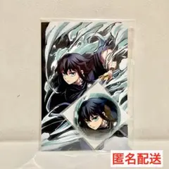 ［鬼滅の刃 全集中展］時透無一郎 缶バッジ＆ポストカードセット