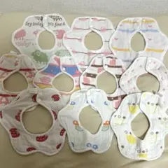ガーゼスタイ　10枚セット