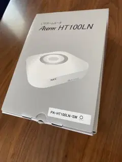 (未使用･未開封品)NECプラットフォームズ Aterm PA-HT100LN-SW 据え置き型 LTE ルーター nanoSIM×1 Amazon.co.jp: NECプラットフォームズ Wi-Fi Aterm PA-HT100LN