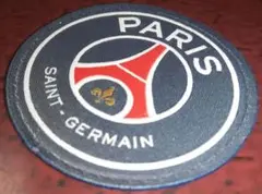 【匿名配送】PSG　パリサンジェルマン　ロゴ　刺繍　フランス　紺赤白　PARIS