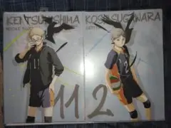 ハイキュー!!月島蛍　菅原考支　　クリアファイル2点