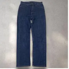 ユニクロ　UNIQLO JEANS ストレートデニム レディース　コットン混紡