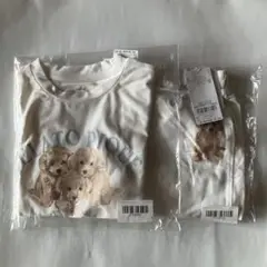 GELATO PIQUE オフホワイト Tシャツ ハーフパンツ 100〜110