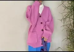 SeaRoomlynn MEDIUMニットカーディガン