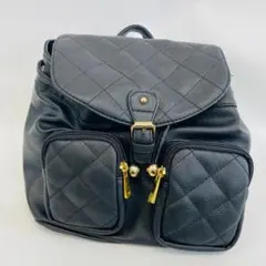 CECIL McBEE　　キルティング　リュック・バックパック　ブラック