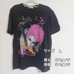 X JAPAN hide グラフィックTシャツ Lサイズ