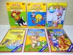 ⭐DVD6枚セット⭐トムとジェリー／トゥイーティー／ルーニー・テューンズ
