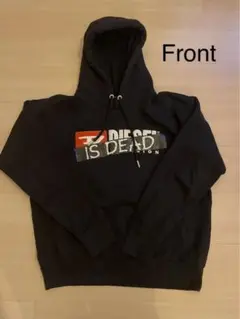 DIESEL(ディーゼル) IS DEADパーカー/ブラック