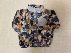 BREEZE フリースジャケット ブルゾン 110cm 迷彩柄 カモフラージュ