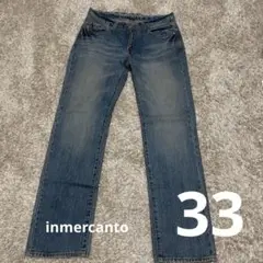 ストレートデニム inmercanto 33