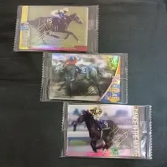サラブレッドホースコレクション　武豊サイン入り３種類