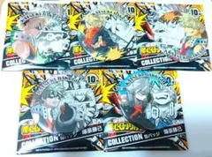 僕のヒーローアカデミア HEROES コレクション缶バッジ 爆豪勝己 ５点