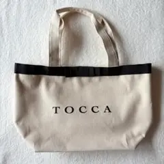 【新品未使用】TOCCA トッカ ムック本付録 キャンバストートバッグ リボン
