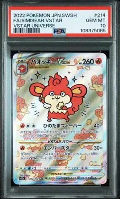 PSA10 バオッキーVSTAR SAR S12a VSTARユニバース