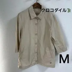 CROCODILE ベージュジャケット Ｍサイズ