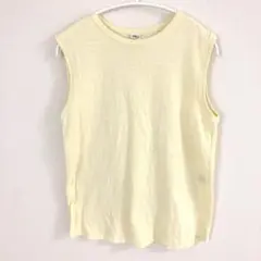 Ron Herman オーガニックコットン　タンクトップ　イエロー　2024SS