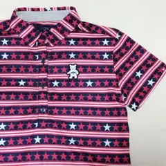 キャロウェイ ゴルフ ポロシャツ クマ 星柄 スター