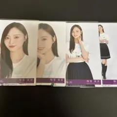 梅澤美波 乃木坂46 Same numbers 封入 生写真 ４種 コンプ