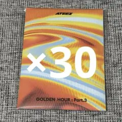 最安◇ATEEZ GOLDEN HOUR PT.3 POCA 未開封 30枚
