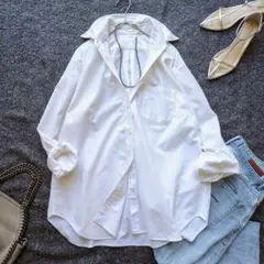極美品✨2024✨ミューズ　ドゥーズィエムクラス OXFORD シャツ ワイヤー 極美品✨2024✨ミューズ ドゥーズィエムクラス OXFORD シャツ