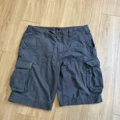Gap カーゴショートパンツ グレー 4ポケット