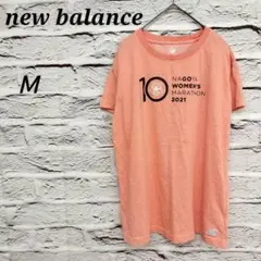 R5184 ニューバランス【Ｍ】 半袖Tシャツ 名古屋ウィメンズマラソン2021