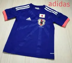 adidas アディダス 日本代表　ユニフォーム　120 サッカー　ブルー